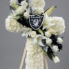 Honor a lifelong fan with a striking, heartfelt tribute. This elegant standing