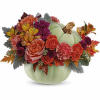 Bring autumn's charm to your table with Teleflora's Sage Harvest Bouquet, a