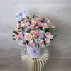 Serenity Bloom &ndash; A graceful and delicate arrangement of soft pink roses