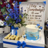 Caja regalo para caballero con pastel