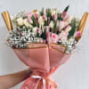 A lush, hand-tied bouquet that reads like a love letter-Blush &amp; Whimsy