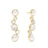 Gold Kaleidoscope Earring Jacket with Iridescent Clear Crystal stones

Discover the art of