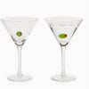 These Handblown Martini Glasses are perfect year round for any event or