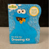 Sesame Street drawing kit with Cookie Monster on the cover