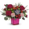 Send sunny kisses across the miles with this hot pink surprise of