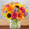 Embrace the beauty of nature with our cylinder glass vase filled with