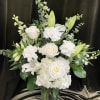 A classic and serene Arrangement, this flower arrangement is perfect as a