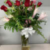Knock her socks off with a  special arrangement of a dozen