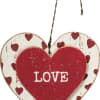 A super little add on to hang from any floral arrangement. Measuring