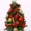 A delightful expression of holiday charm and elegance. This unique Christmas tree