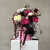 A bold and romantic arrangement designed to make a statement. Featuring rich