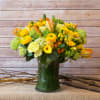 MIXED OF SUMMER AND SPRING WITH A CITRUS TASTE OF MINI-GREEN HYDRANGEAS