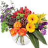Colorful Essence has all the beauty of a garden bouquet eloquently design