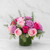 Chic and romantic, Modern Pink and Purple Roses blends soft blush, lavender