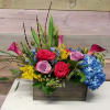 Large box packed full of flowers and texture. Flowers may vary, based