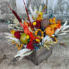 Enjoy a mix of dried flowers and foliage. Fragrant and everlasting!