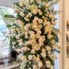 A full, clean, design that stands to be about 5 ft tall