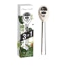 Garden soil tester with packaging and two metal probes