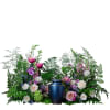 A loving embrace this memorial arrangement designed to surround the urn of