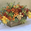Enjoy the finer things in life, like this rustic Thanksgiving centerpiece that