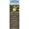 Tall bookmark with coffee mug illustration and inspirational coffee-themed sayings.
