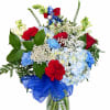 Beautiful arrangement to celebrate America!