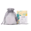 Mesh pouch and boxed eucalyptus aloe shower steamer