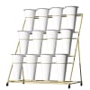 Size: 39.30 x 19.60 x 43.70 inches
Color: Gold
*No Assembly Required 

Policy Overview:
Rental