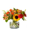 Take a morning stroll through a buzzing garden with the Sunnycrisp bouquet