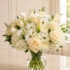 This arrangement is perfect for sympathy, weddings, anniversary, new beginnings, housewarming, or