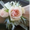 **White is sold out** Classic wrist corsage that includes ribbon, focal flowers