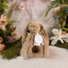 The clay rabbit Richie rattle makes a nice rattling sound, is super