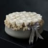 The preserved roses keep their soft, romantic texture without water, so the