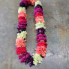 A colorful celebratory lei for graduations, birthday parties or any other event