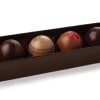 Box of assorted chocolate truffles