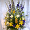 Tall and lovely assortment of all premium flowers.  Assortment and colors
