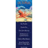 Tall blue bookmark with illustrated orange octopus and inspirational advice text.