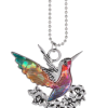Hummingbird Car Charm