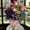 This combination of flowers speaks volumes, making it perfect for Mother's Day