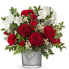A classic expression of love, Teleflora's Midnight Kiss Bouquet pairs lush red