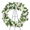 Simply Remembered Wreath is a timeless expression of sympathy, offering comfort through