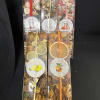 Assorted dried flower gift boxes with ribbon ties