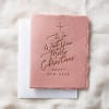 Wish You A Merry Christmas | Tree Red Greeting Card