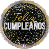 Round birthday balloon with "Feliz Cumpleaños" text