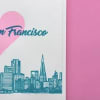 Locally made in San Francisco 
Blank inside
Beautiful bright color
Letterpress
100lb Heavyweight Cardstock
