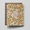 Get Well Soon Gold | Floral &amp; Greenery Health Recovery Card