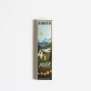 Milk chocolate bar in a tall illustrated box