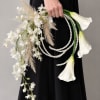 A refined bridal bouquet designed for the modern bride who loves timeless