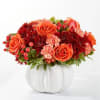 Like a breath of crisp, fall air, this bouquet is a delight