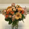 Perfect for get well's, thank you's or just because. Includes Roses, Gerbera